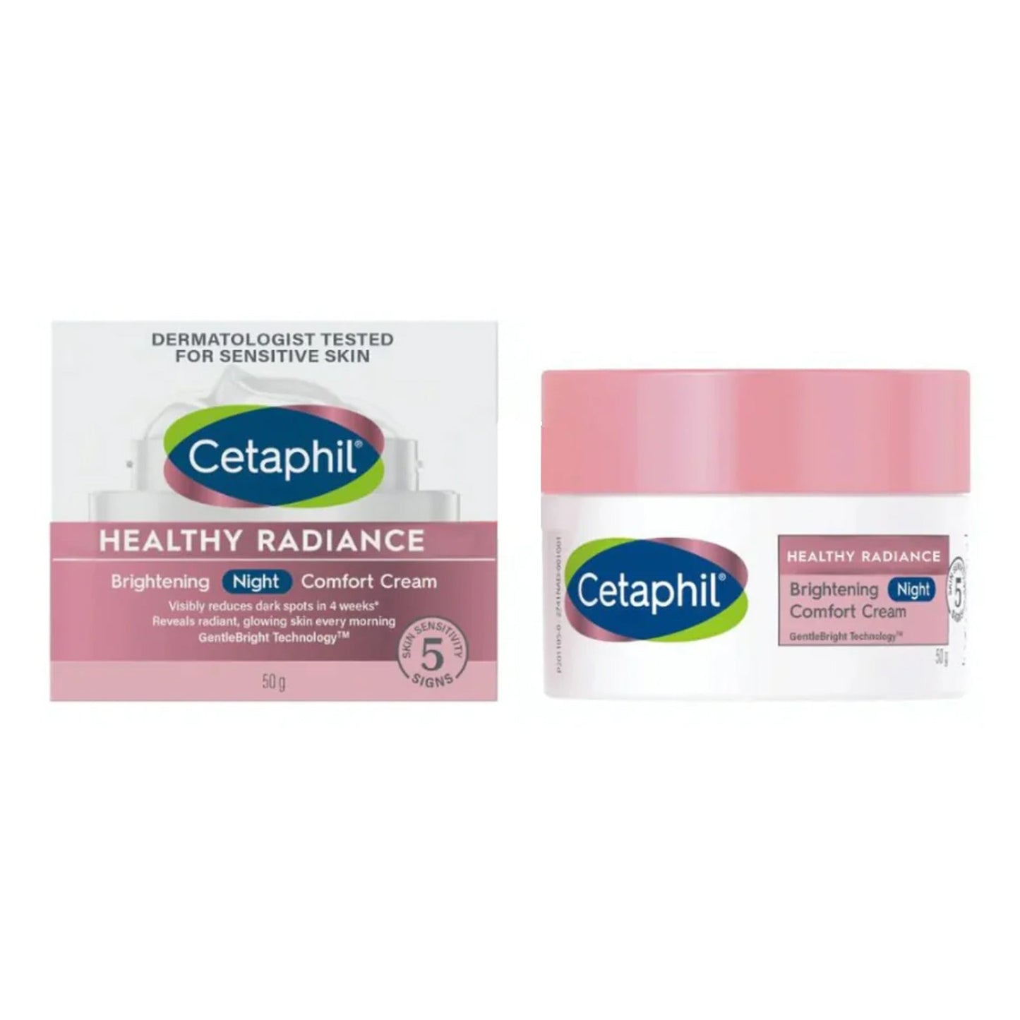Cetaphil - Bright Healthy Radiance Brightening Night Comfort Cream - 50g