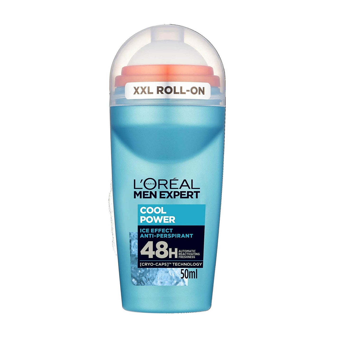 L'Oreal Paris Men Expert - Cool Power Ice Effect 48H Anti-Perspirant Deodorant Roll On - 50ml