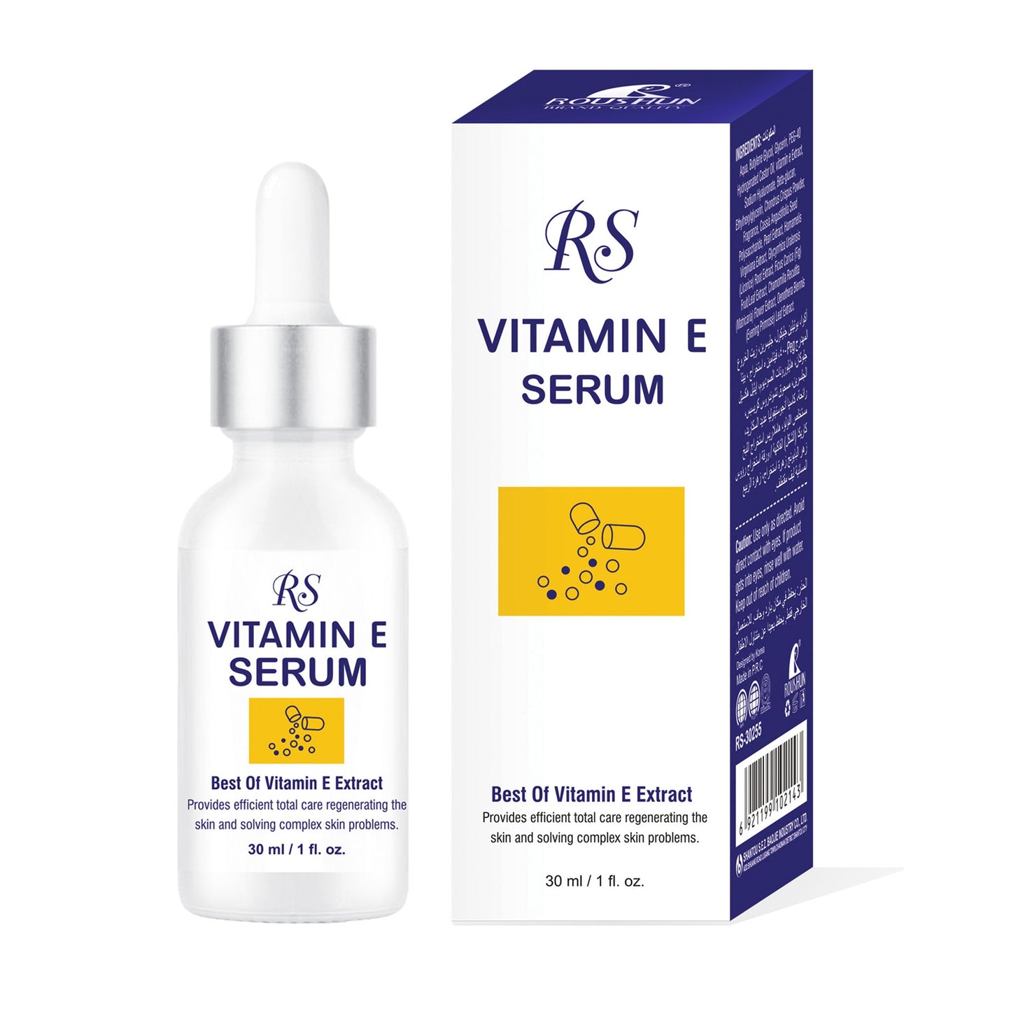 Roushun - Vitamin E Serum - 30ml
