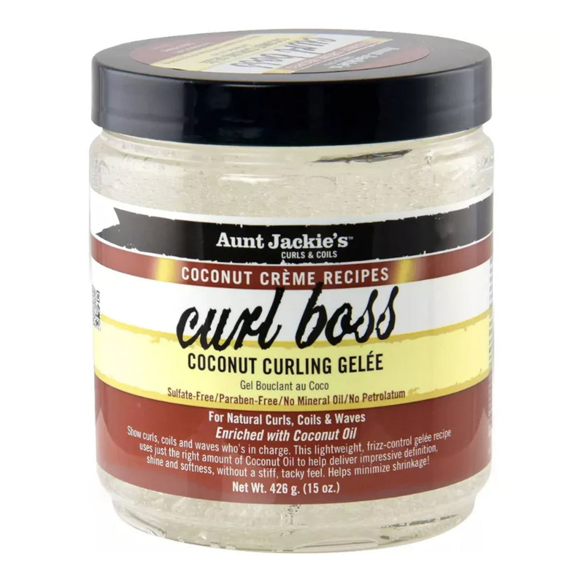 Aunt Jackie's - Curl Boss Coconut Curling Gelee Enriched With Coconut Oil - 426g [USA]