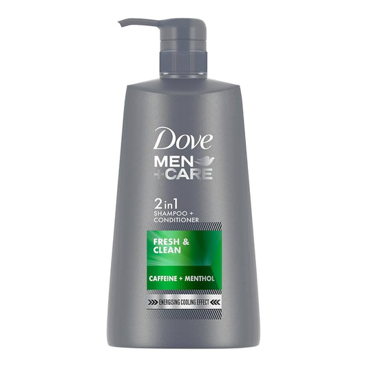 Dove Men+Care - Fresh & Clean 2 In 1 Shampoo + Conditioner - 650ml