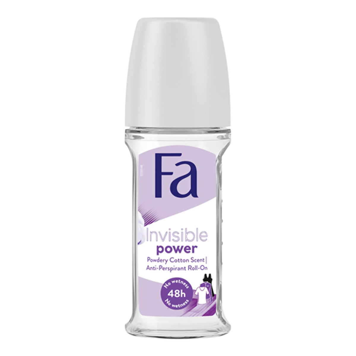 Fa - Invisible Power Powdery Cotton Scent 48H Anti-Perspirant Roll On - 50ml [UAE]