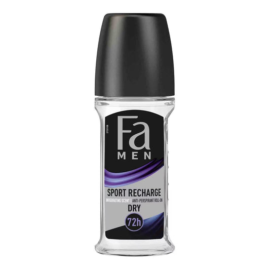 Fa Men - Sport Recharge Invigorating Scent 72H Anti-Perspirant Roll On - 50ml [UAE]