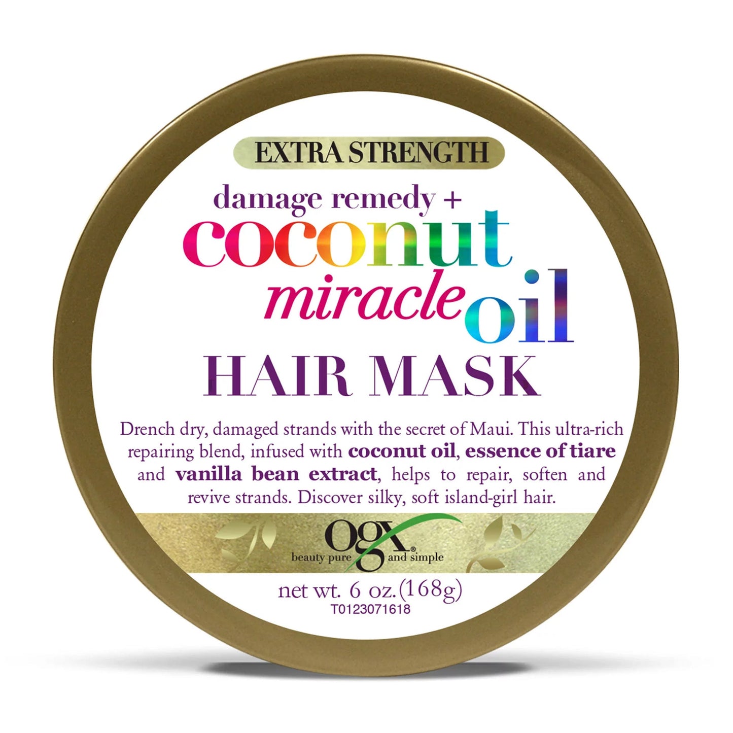 OGX - Extra Strength Damage Remedy+ Coconut Miracle Oil Hair Mask - 168g