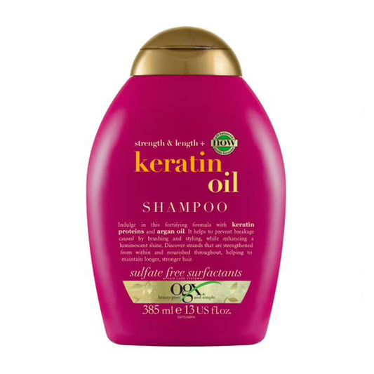 OGX - Strength & Length+ Keratin Oil Shampoo - 385ml