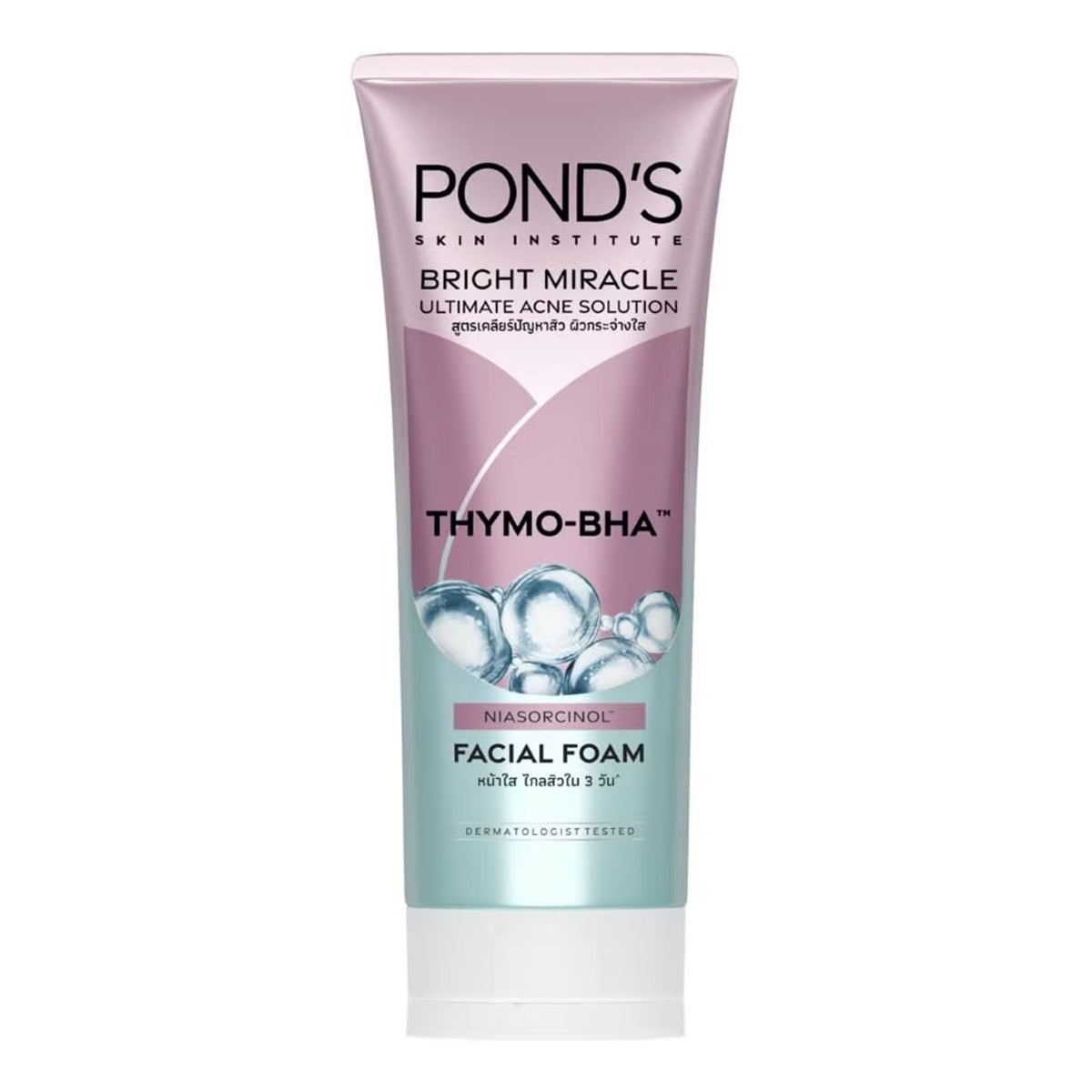 Pond's - Bright Miracle Ultimate Acne Control Thymo-BHA Niasorcinol Facial Foam - 100g [Thailand]