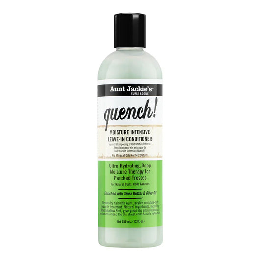 Aunt Jackie's - Quench Moisture Intensive Leave-In Conditioner Enriched With Shea Butter & Olive Oil - 355ml [USA]