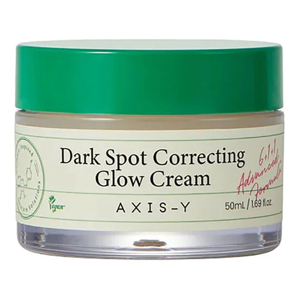 Axis-Y - Dark Spot Correcting Glow Cream With Alpha-Arbutin, Ceramide NP & Centella Asiatica Leaf Extract - 50ml [Korea]