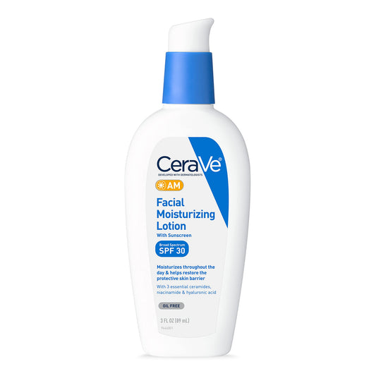 Cerave - AM Facial Moisturizing Lotion With Sunscreen Broad Spectrum SPF30 - 89ml