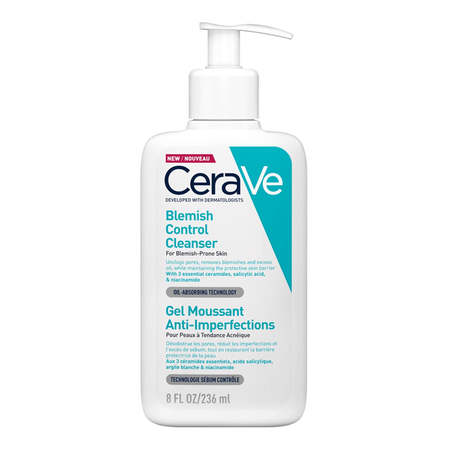 Cerave - Blemish Control Cleanser For Blemish-Prone Skin - 236ml