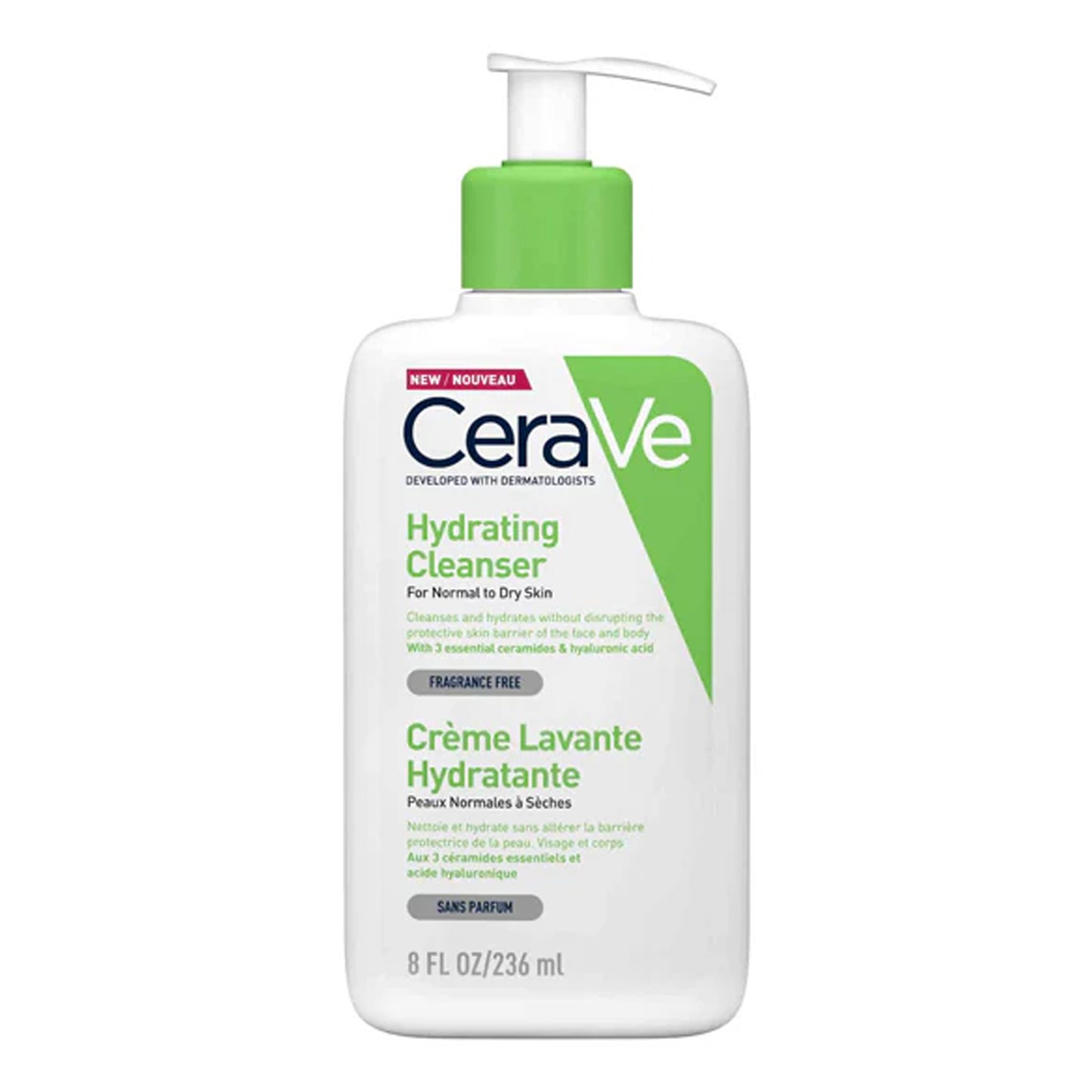 Cerave - Hydrating Cleanser For Normal to Dry Skin - 236ml