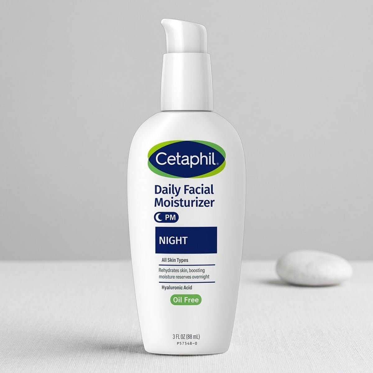 Cetaphil - PM Daily Facial Moisturizer With Hyaluronic Acid For All Skin Types - 88ml [Canada]