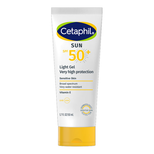 Cetaphil - Sun Very High Protection Light Gel For Sensitive Skin SPF50+ - 50ml