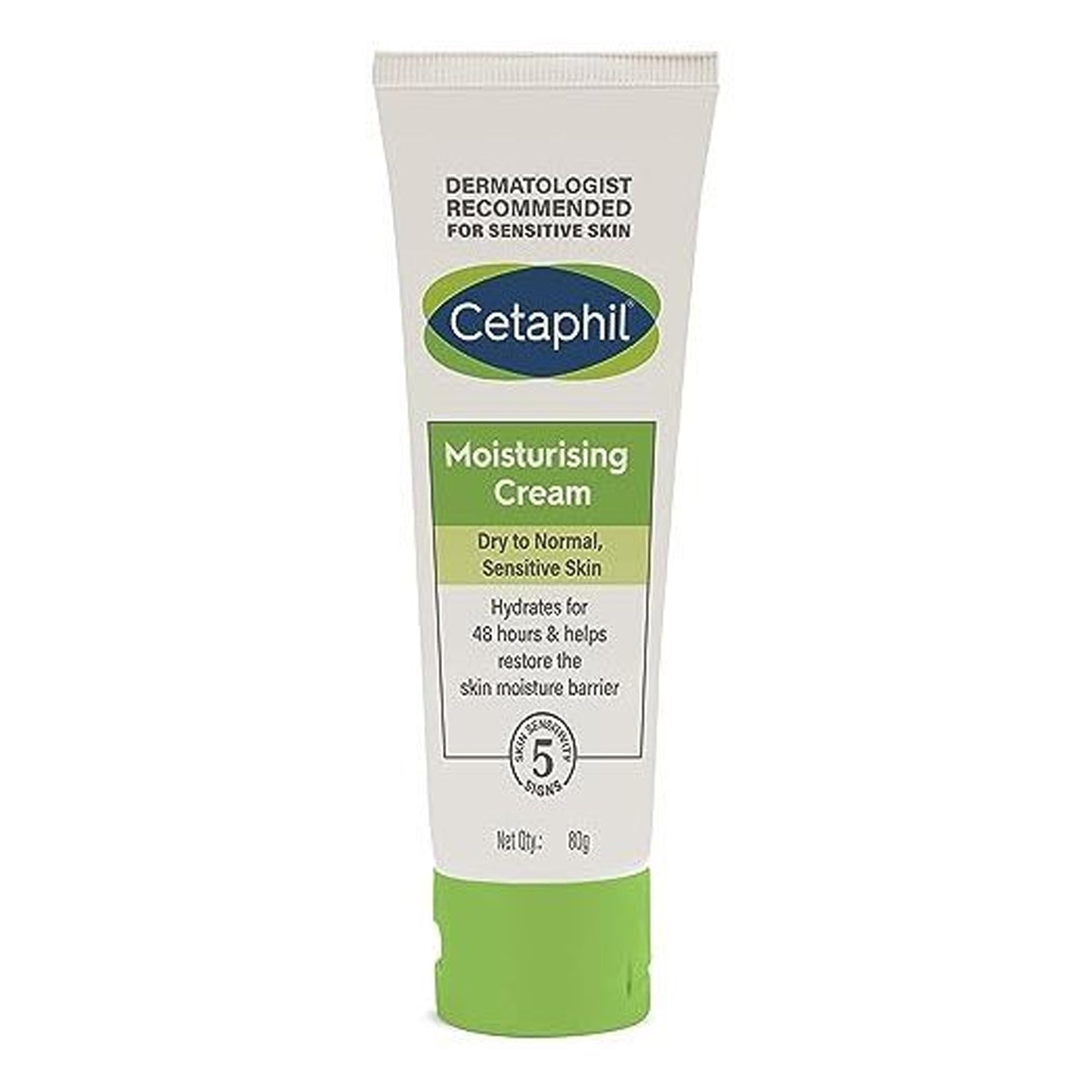 Cetaphil - Moisturizing Cream For Dry to Normal, Sensitive Skin - 80g