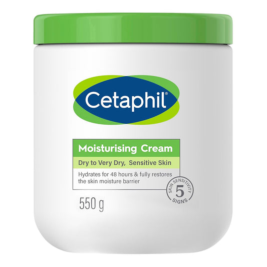 Cetaphil - Moisturizing Cream For Dry to Very Dry, Sensitive Skin - 550g