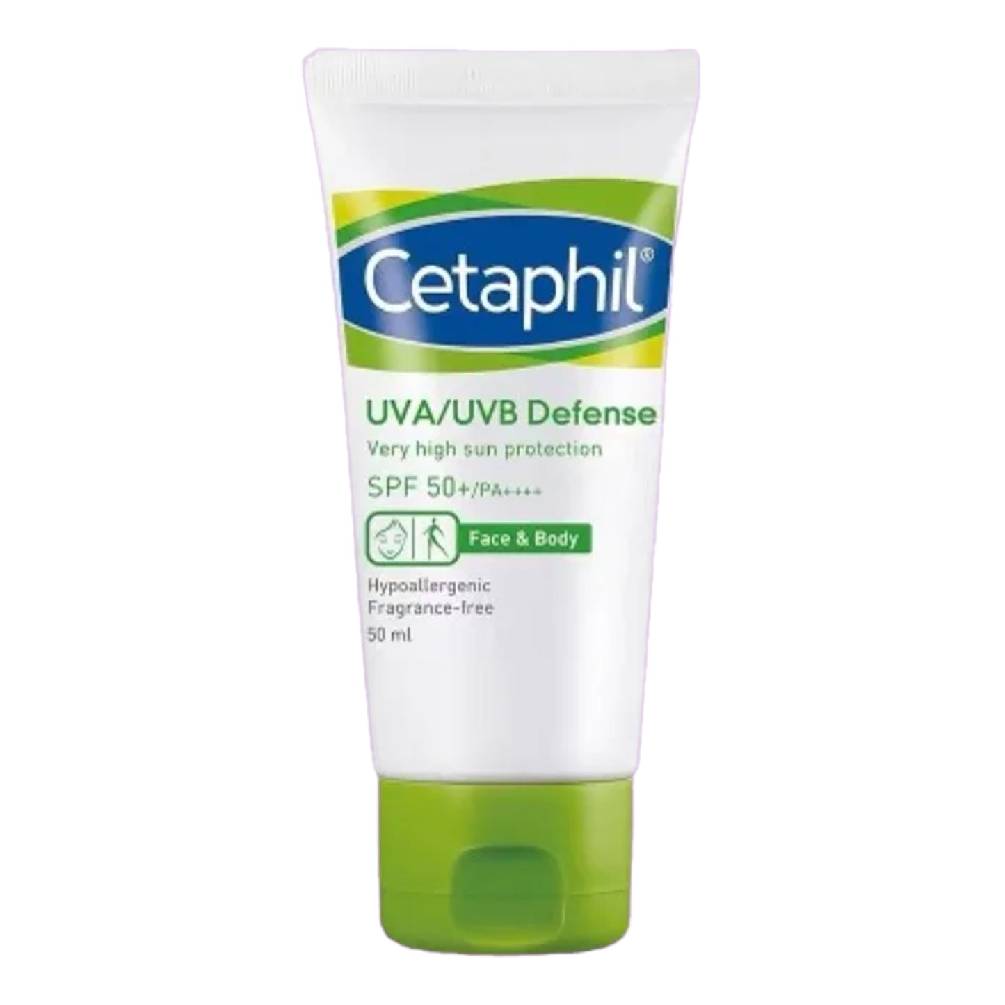 Cetaphil - Face & Body UVA/UVB Defense Very High Sun Protection SPF50+ PA++++ - 50ml
