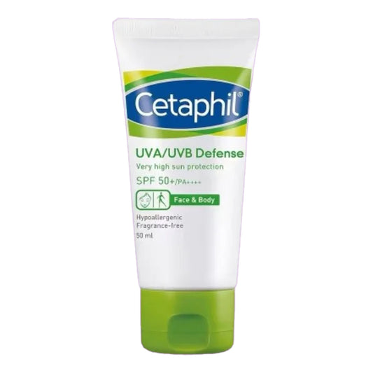 Cetaphil - Face & Body UVA/UVB Defense Very High Sun Protection SPF50+ PA++++ - 50ml