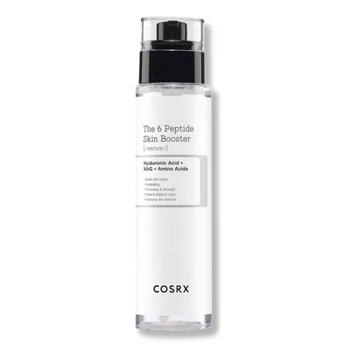 Cosrx - The 6 Peptide Skin Booster Serum With Hyaluronic Acid + NAG + Amino Acids - 150ml [Korea]