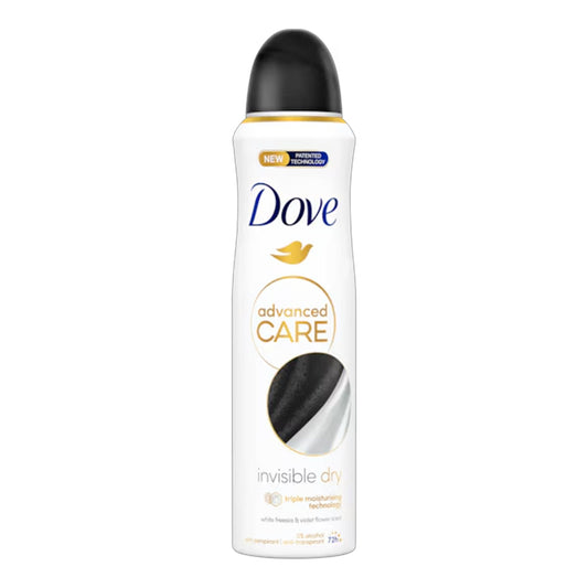 Dove - Advanced Care Invisible Dry White Freesia & Violet Flower Scent 72H Anti-Perspirant Spray - 250ml [UK]