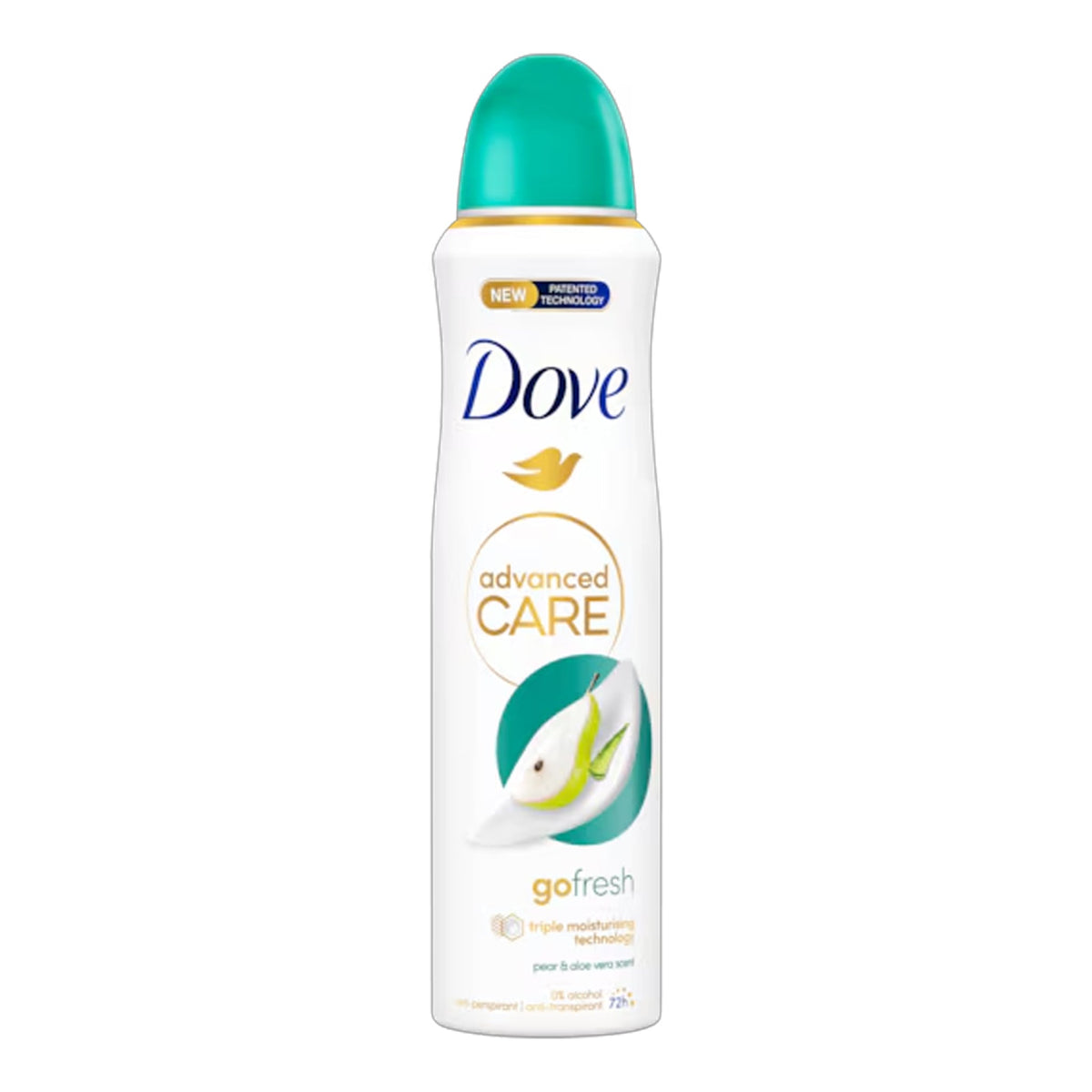 Dove - Advanced Care Go Fresh Pear & Aloe Vera Scent 72H Anti-Perspirant Spray - 250ml [UK]