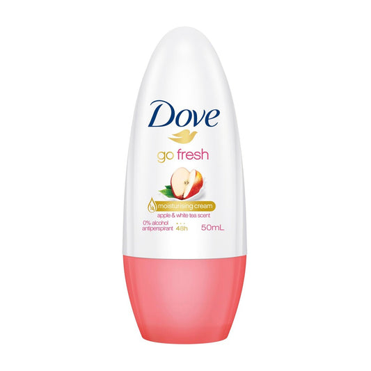 Dove - Go Fresh Apple & White Tea Scent 48H Anti-Perspirant Deodorant Roll On - 50ml