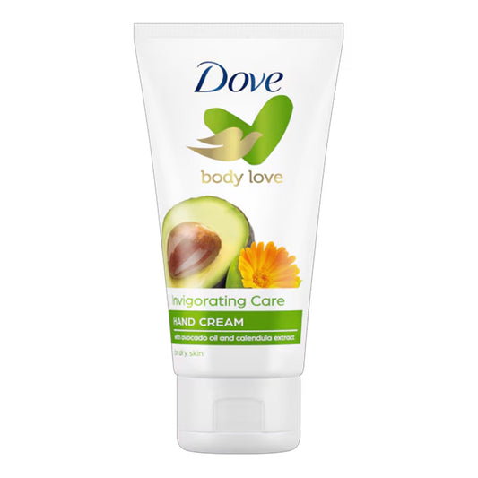 Dove - Body Love Invigorating Care Hand Cream With Avocado Oil & Calendula Extract - 75ml [Poland]