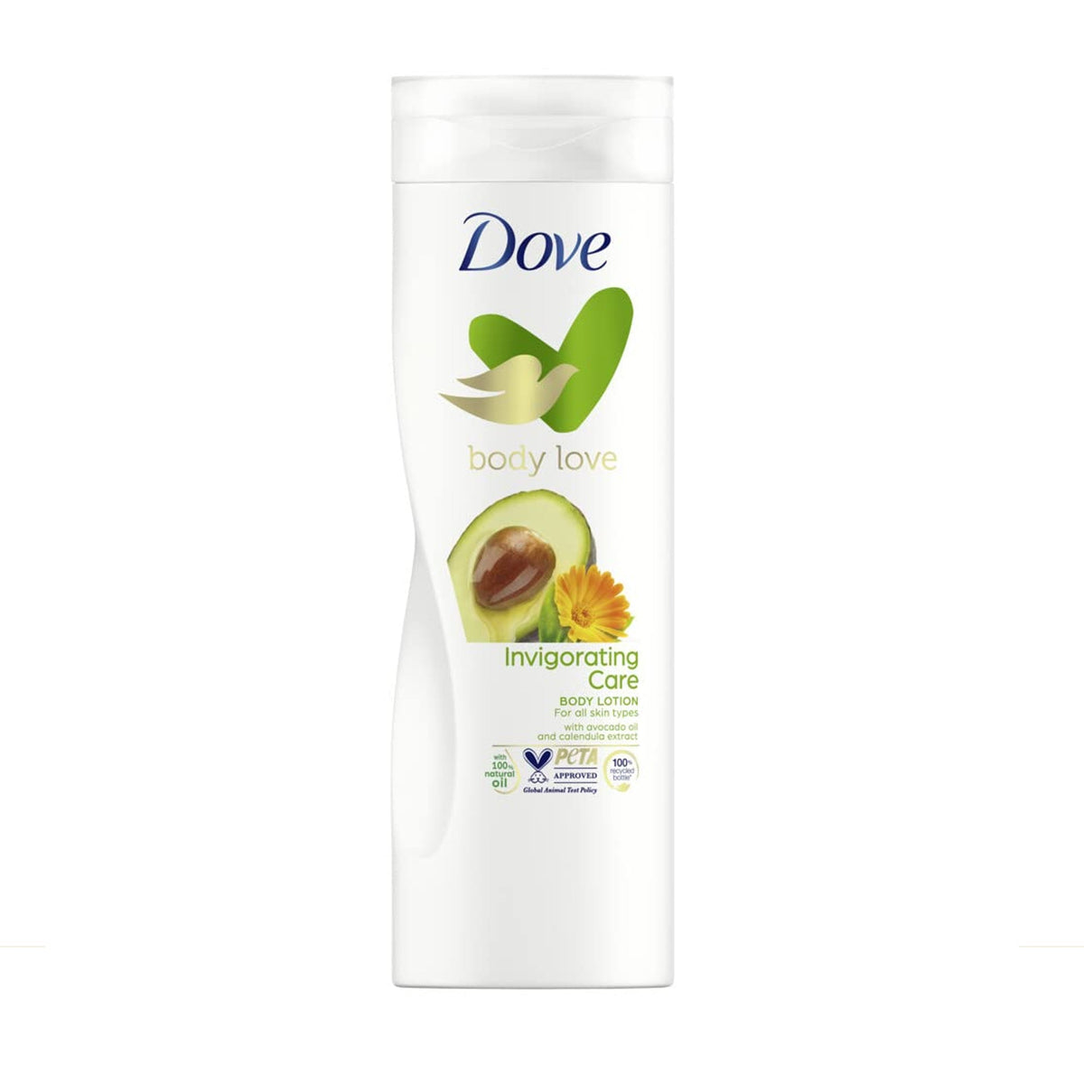 Dove - Body Love Invigorating Care Body Lotion For All Skin Types With Avocado Oil & Calendula Extract - 400ml [Germany]