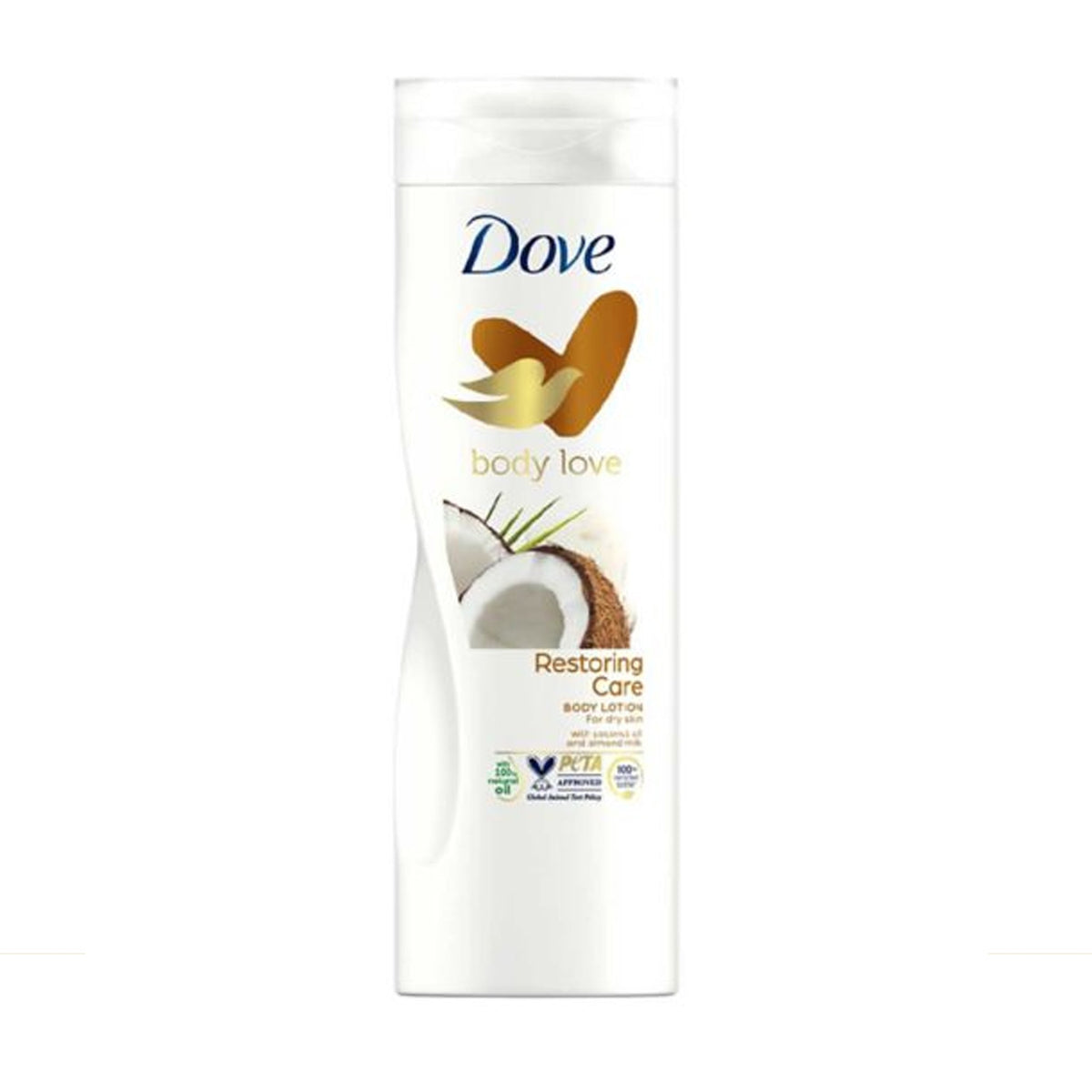 Dove - Body Love Restoring Care Body Lotion For Dry Skin With Coconut Oil & Almond Milk - 400ml [Germany]