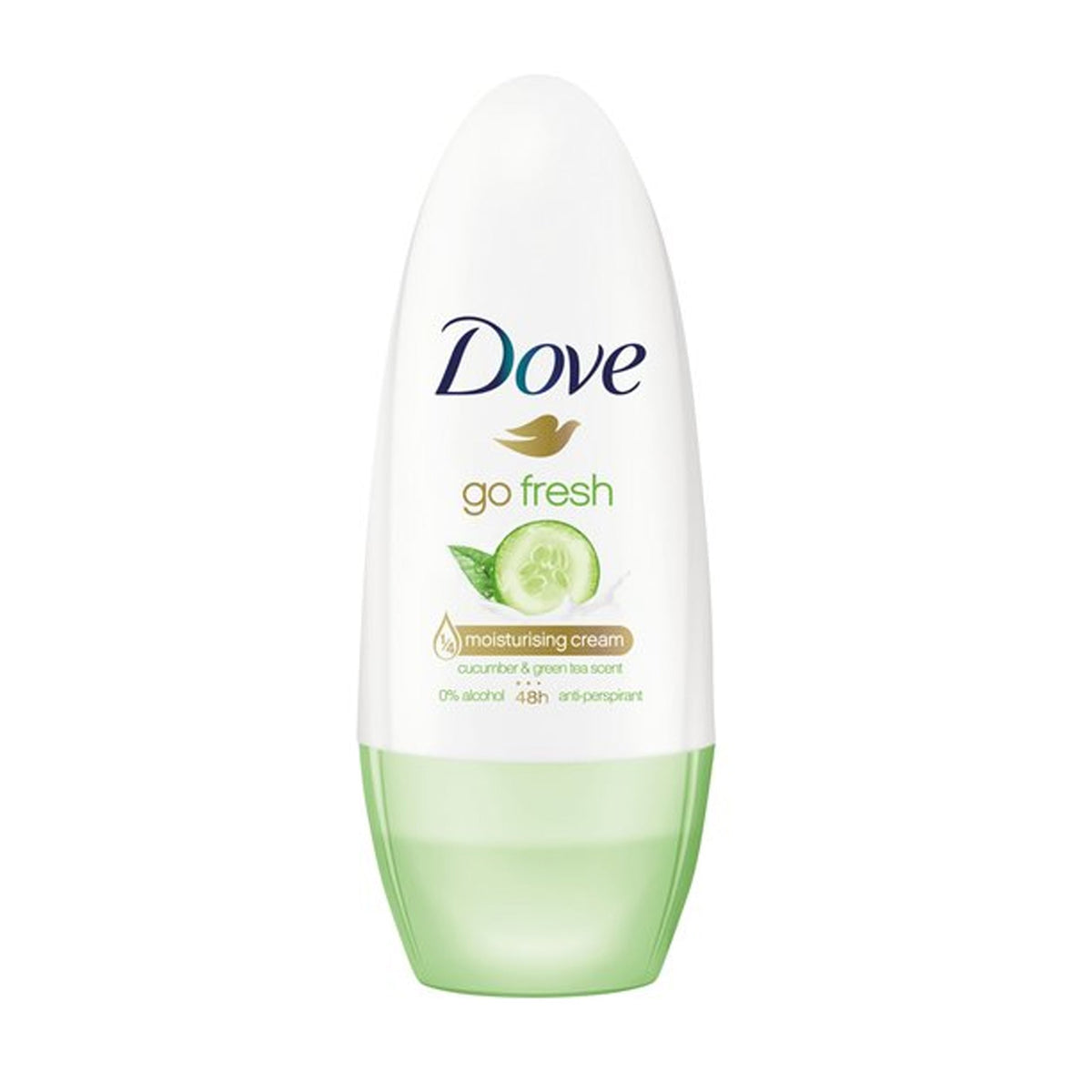 Dove - Go Fresh Cucumber & Green Tea Scent 48H Anti-Perspirant Roll On - 40ml [Indonesia]