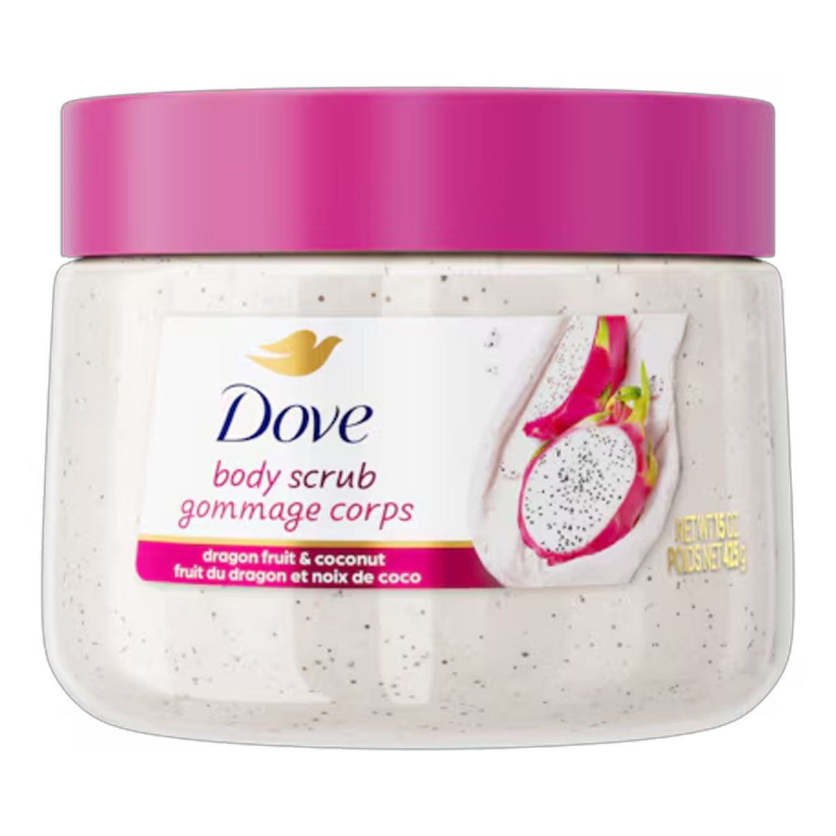 Dove - Dragon Fruit & Coconut Body Scrub - 425g [Canada]