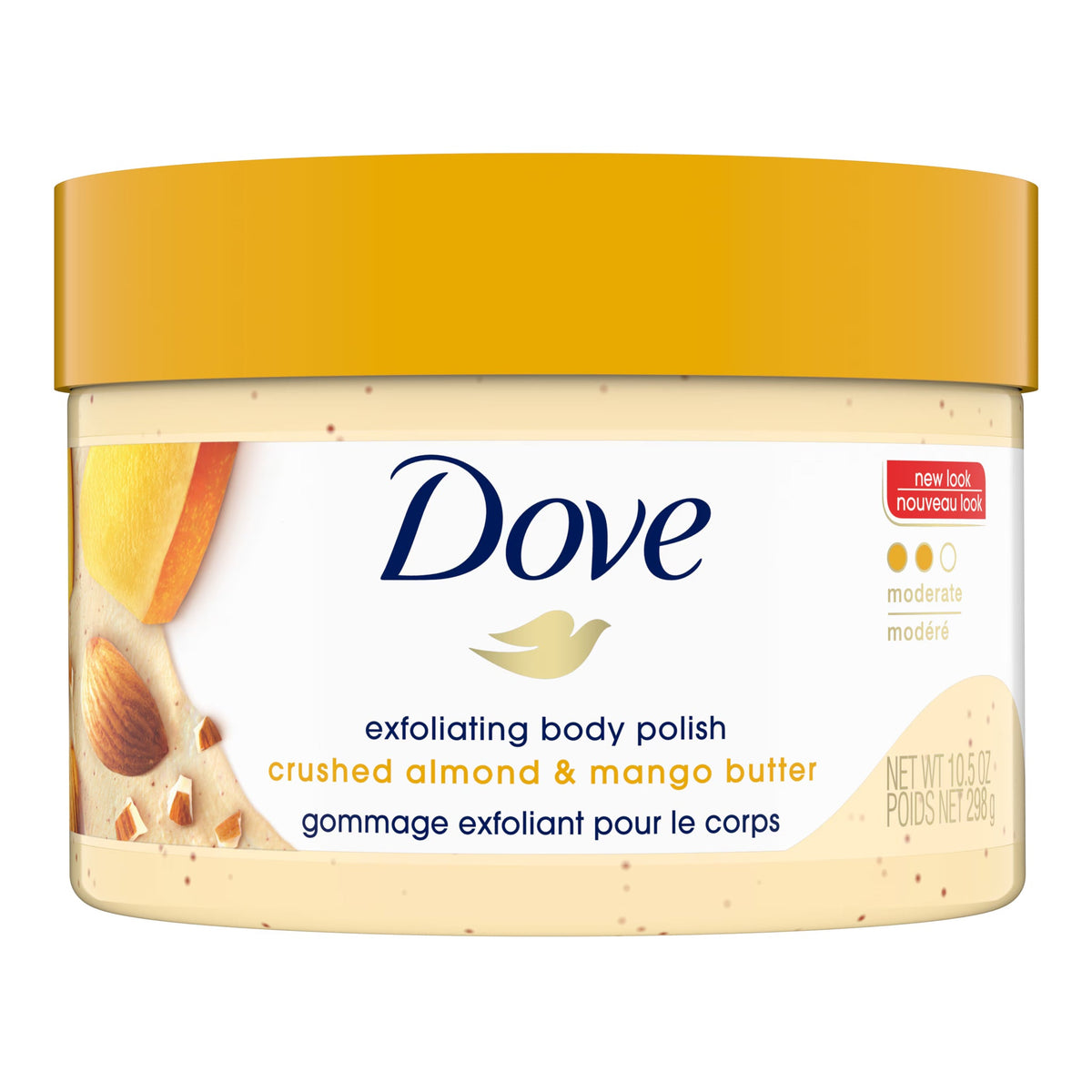 Dove - Crushed Almond & Mango Butter Exfoliating Body Polish - 298g [Slovakia]