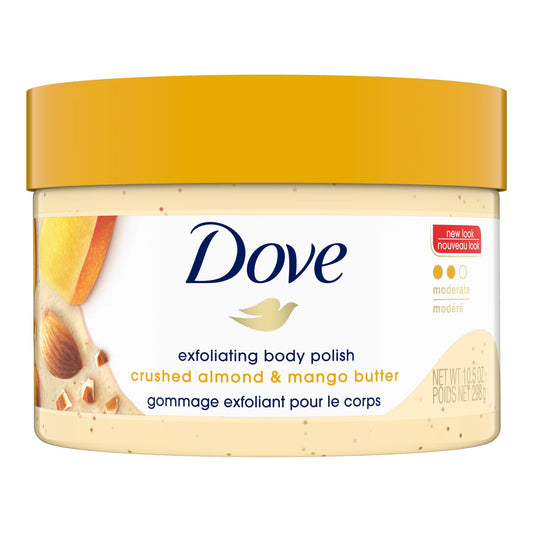Dove - Crushed Almond & Mango Butter Exfoliating Body Polish - 298g [Slovakia]
