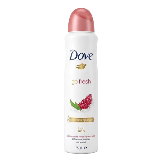 Dove - Go Fresh Pomegranate & Lemon Verbena Scent 48H Anti-Perspirant Spray - 250ml [UK]