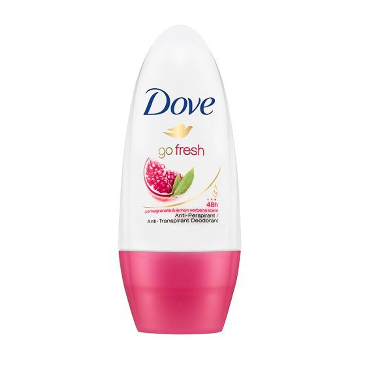 Dove - Go Fresh Pomegranate & Lemon Verbena Scent 48H Anti-Perspirant Roll On - 40ml [Indonesia]