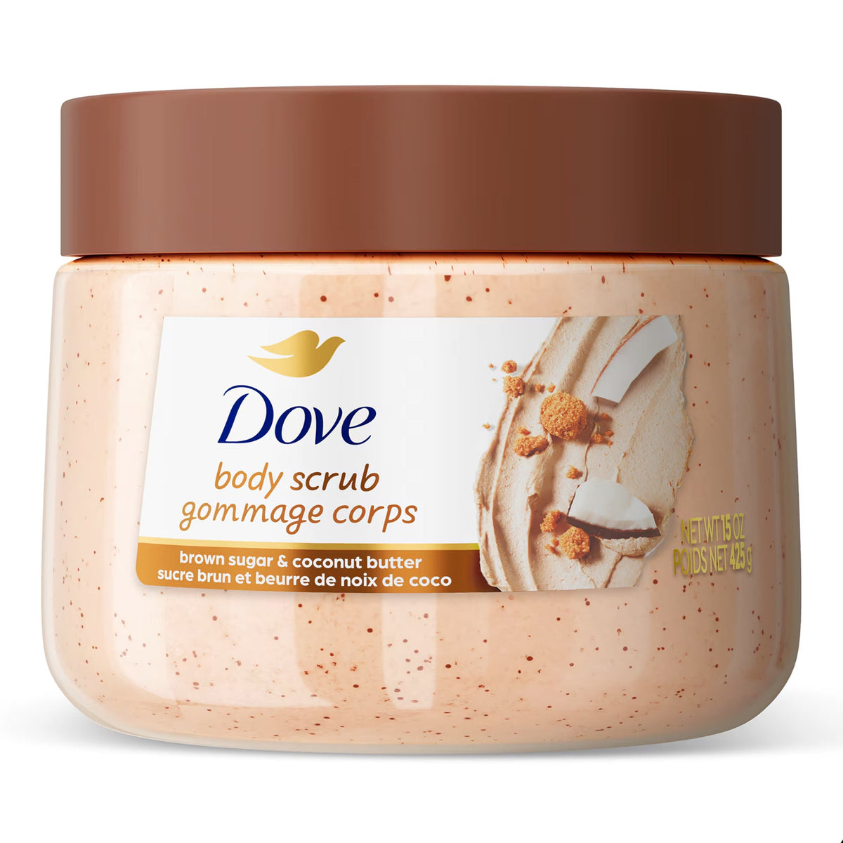 Dove - Brown Sugar & Coconut Butter Body Scrub - 425g [Canada]