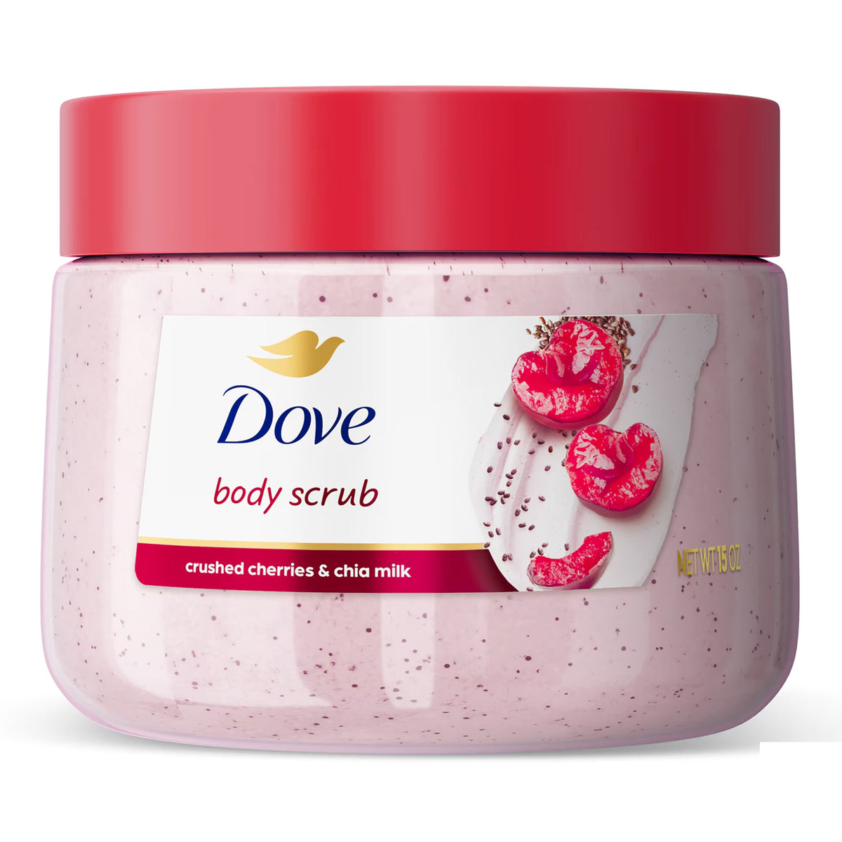 Dove - Crushed Cherries & Chia Milk Body Scrub - 425g [Canada]