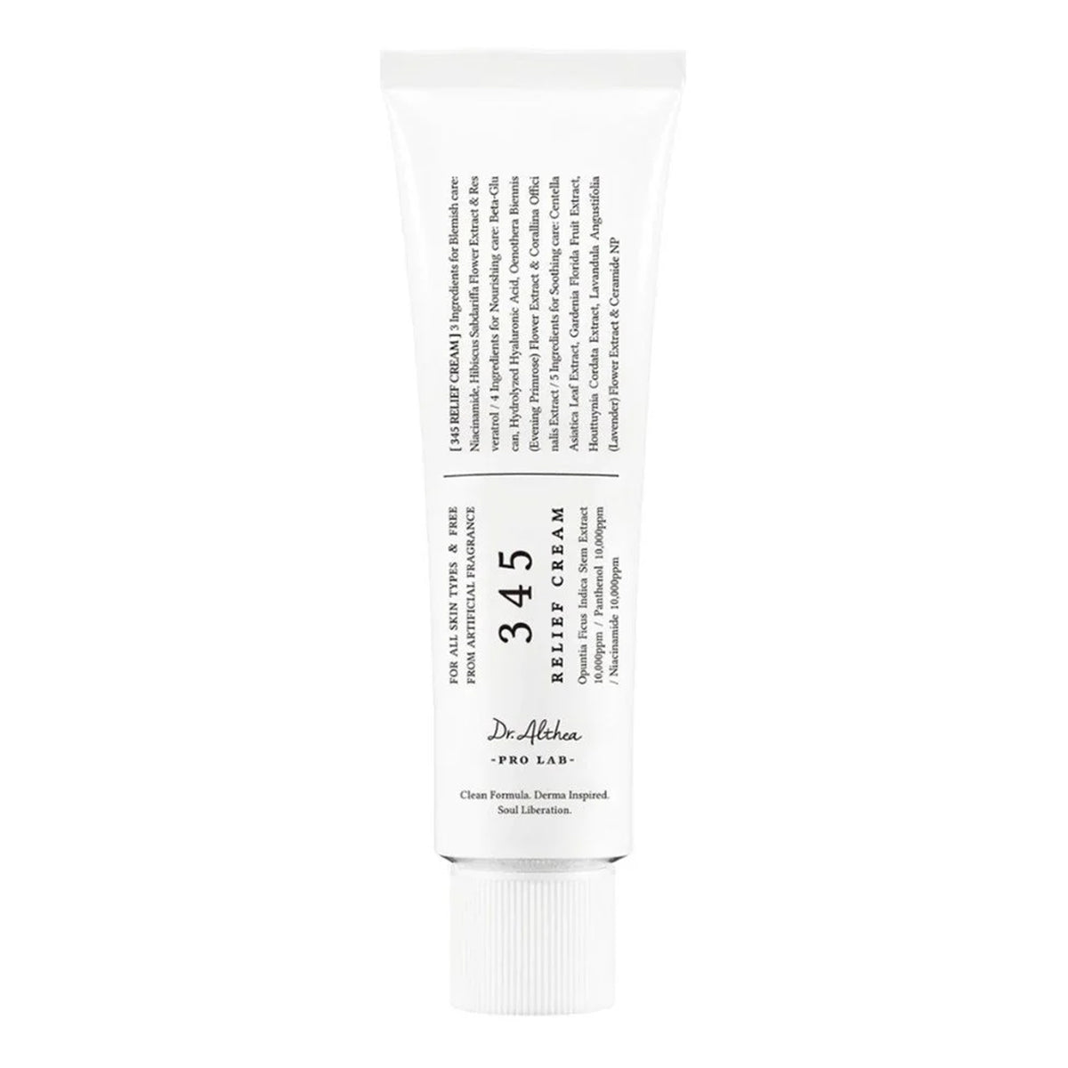 Dr. Althea - 345 Relief Cream With Ceramide NP / Panthenol / Niacinamide / Melaleuca Alternifolia (Tea Tree) Leaf Water - 50ml [Korea]