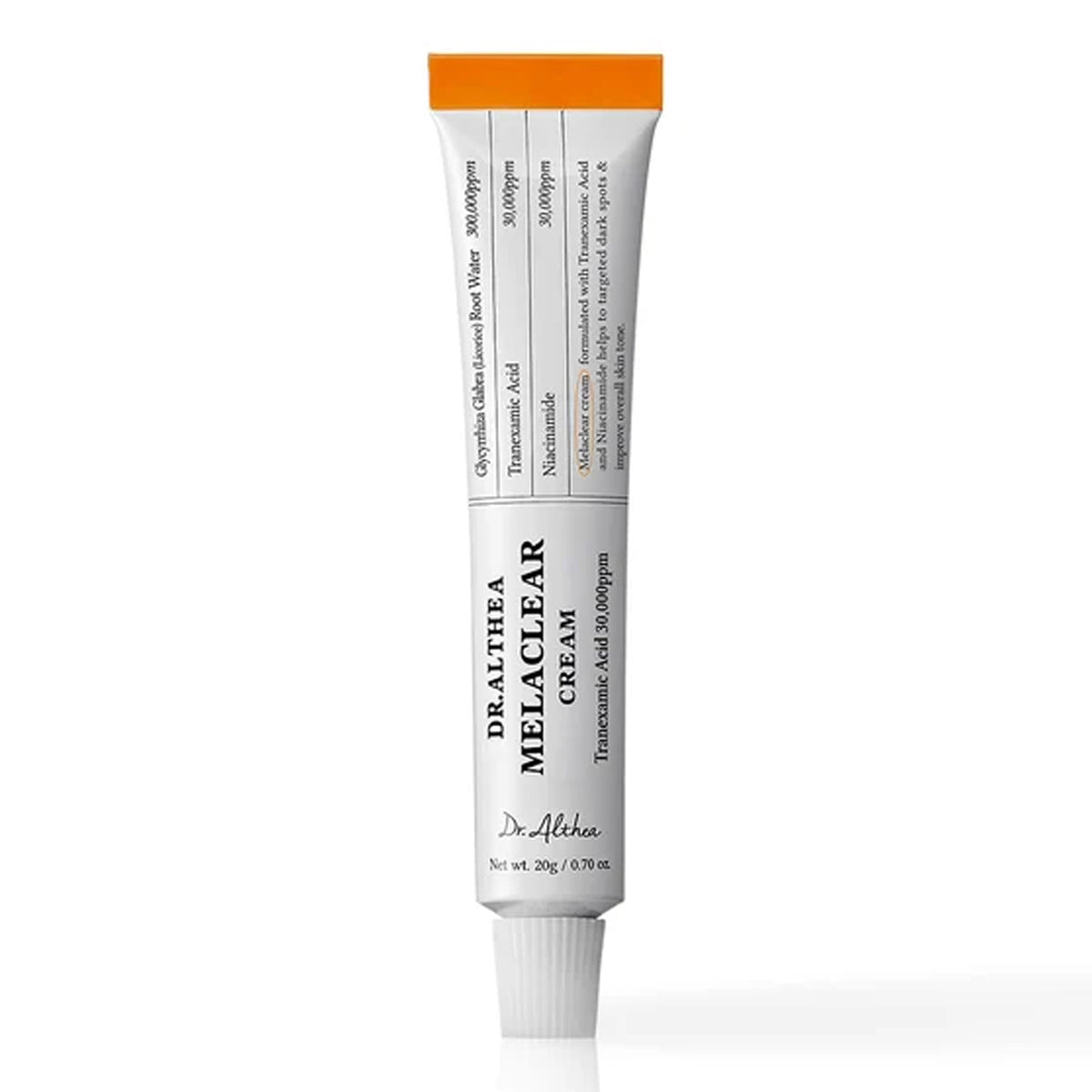 Dr. Althea - Melaclear Cream With Glycyrrhiza Glabra (Licorice) Root Water, Tranexamic Acid & Niacinamide - 20g [Korea]