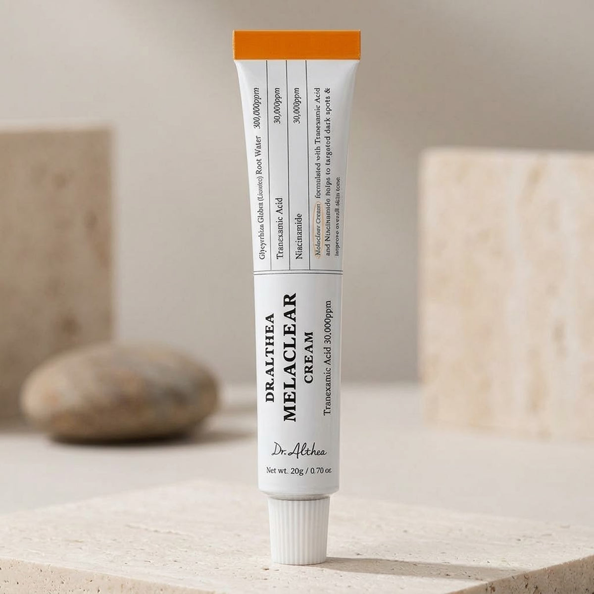 Dr. Althea - Melaclear Cream With Glycyrrhiza Glabra (Licorice) Root Water, Tranexamic Acid & Niacinamide - 20g [Korea]