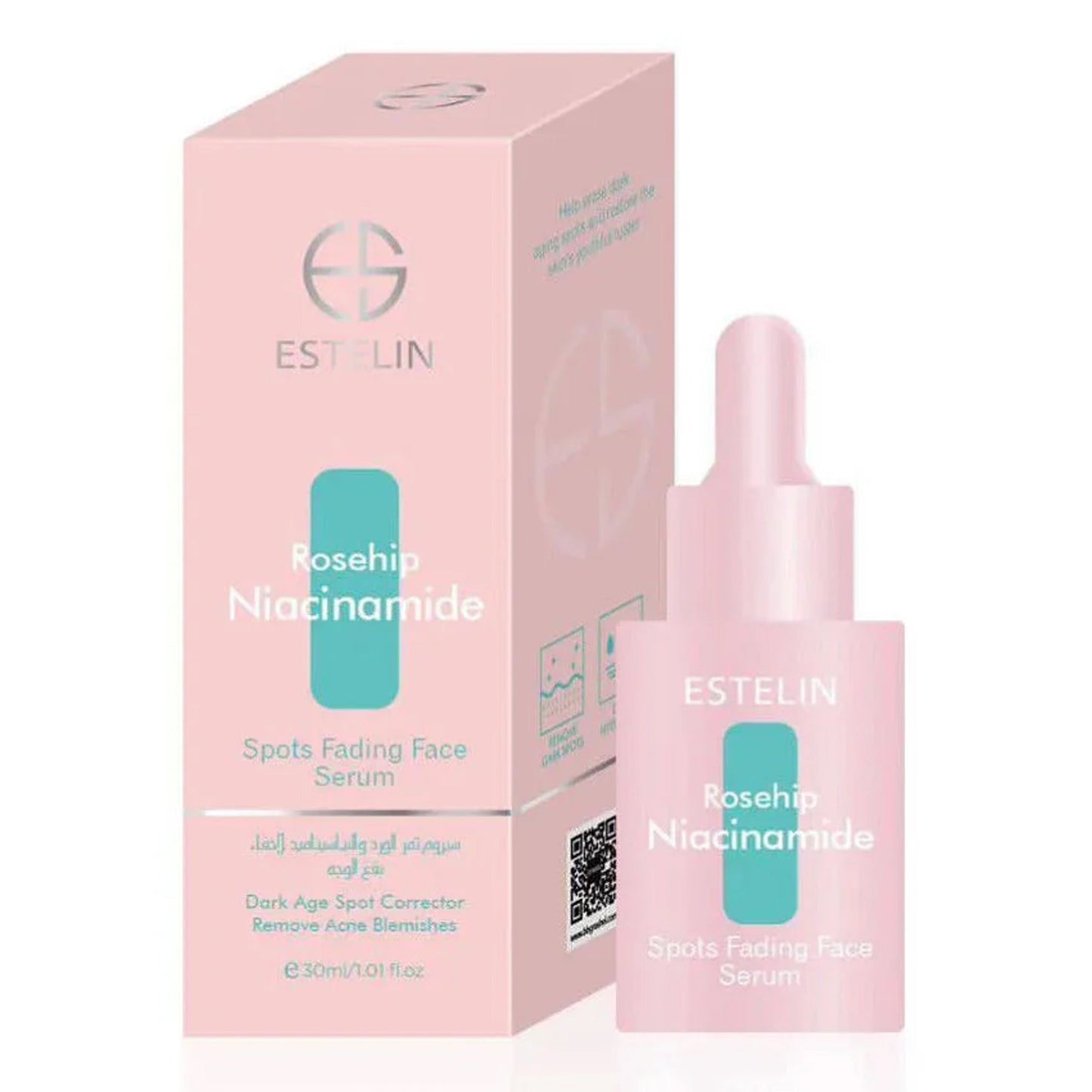Estelin - Rosehip Niacinamide Spots Fading Face Serum - 30ml
