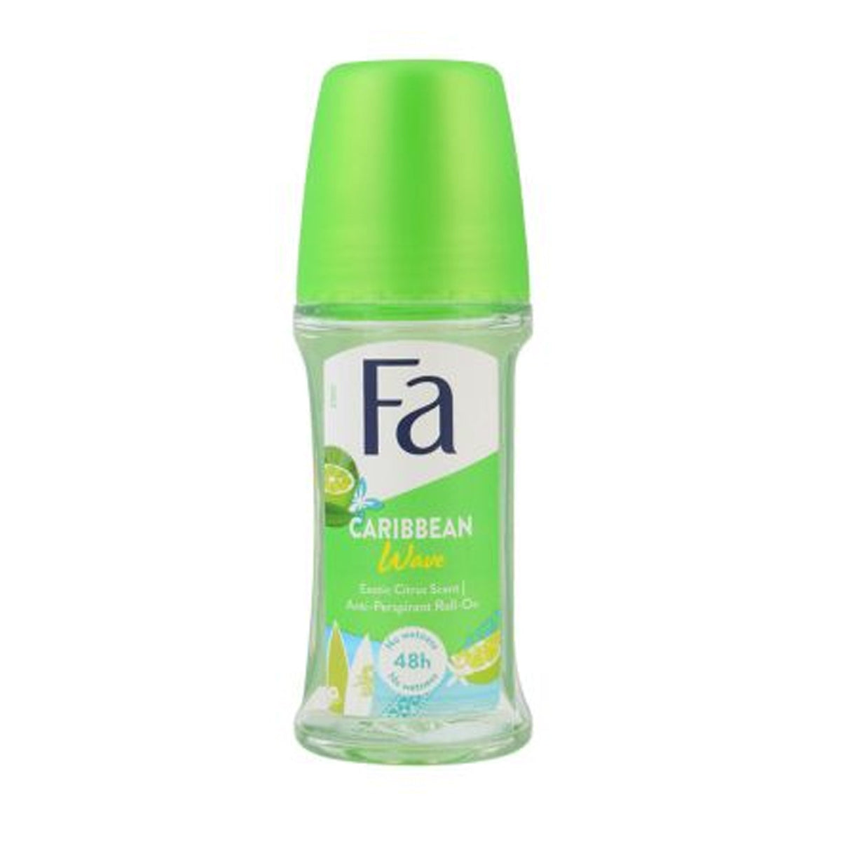 Fa - Caribbean Wave Exotic Citrus Scent 48H Anti-Perspirant Roll On - 50ml [UAE]