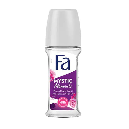 Fa - Mystic Moments Passion Flower Scent 48H Anti-Perspirant Roll On - 50ml [UAE]