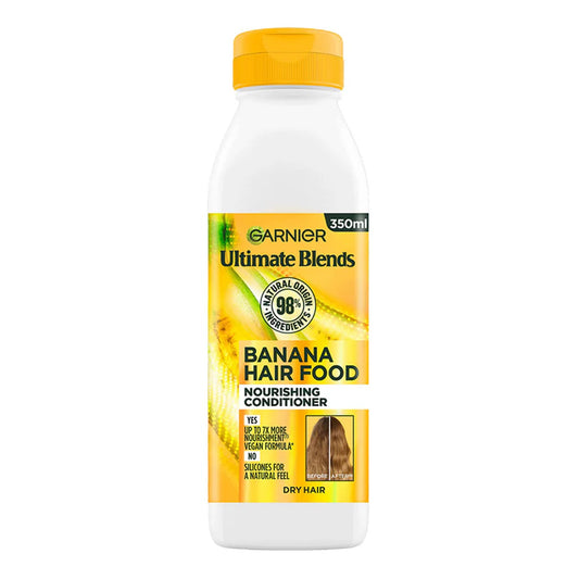 Garnier - Ultimate Blends Nourishing Banana Hair Food Conditioner For Dry Hair - 350ml [Italy]
