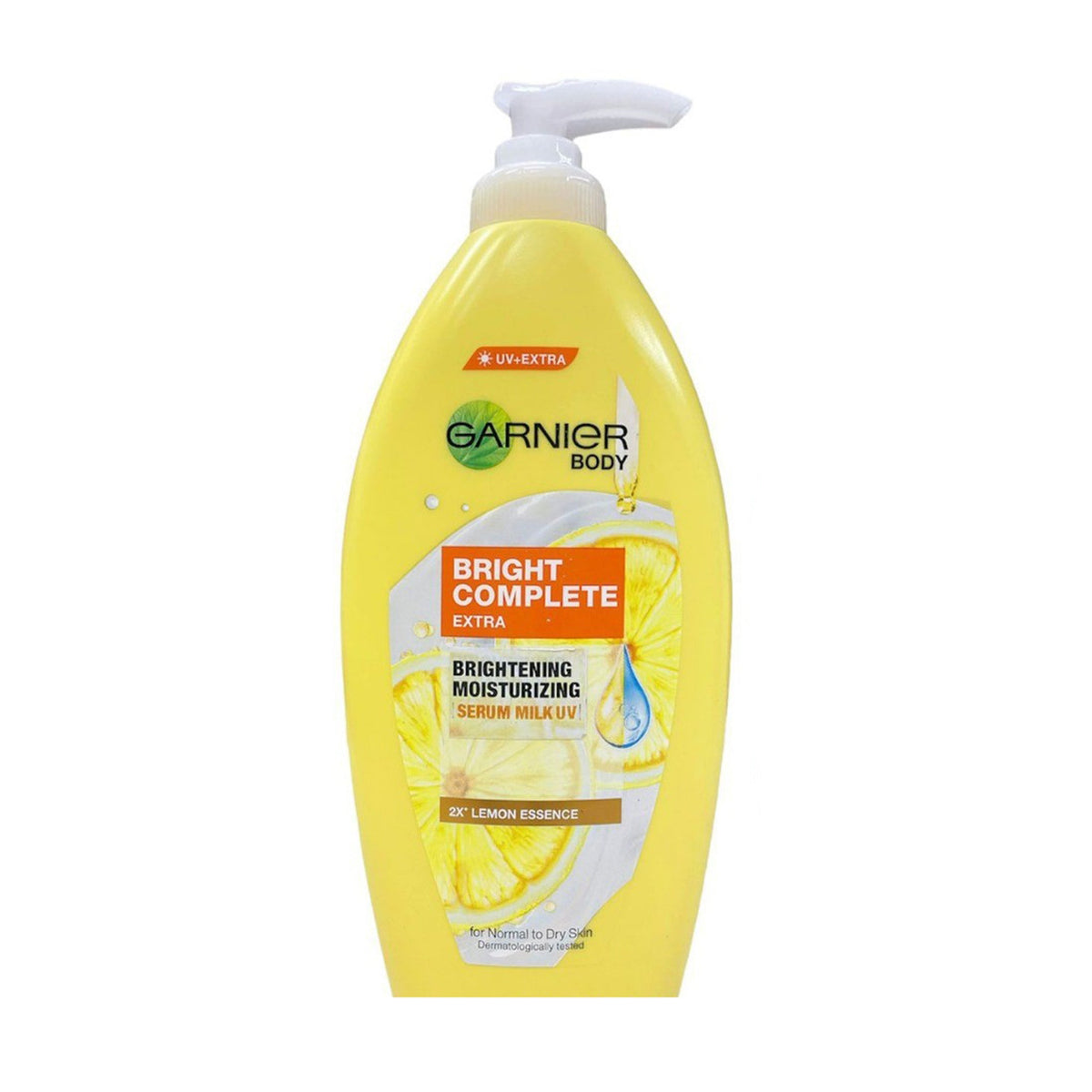 Garnier - Body Bright Complete Extra Brightening Moisturizing Serum Milk UV For Normal To Dry Skin - 400ml [Indonesia]