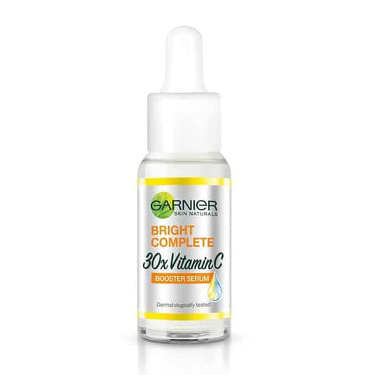 Garnier - Skin Naturals Bright Complete 30X Vitamin C Booster Serum For All Skin Types - 30ml [Indonesia]