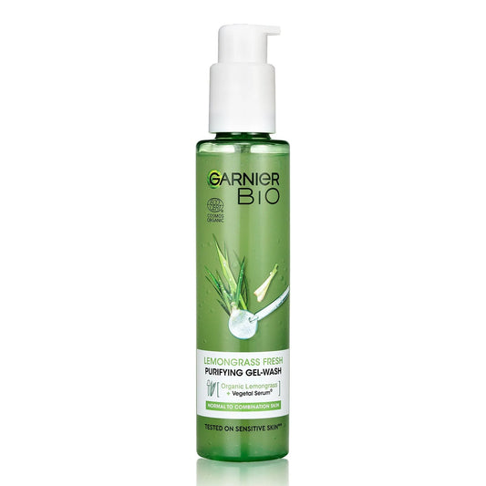 Garnier - Bio Lemongrass Fresh Purifying Gel Wash - 150ml