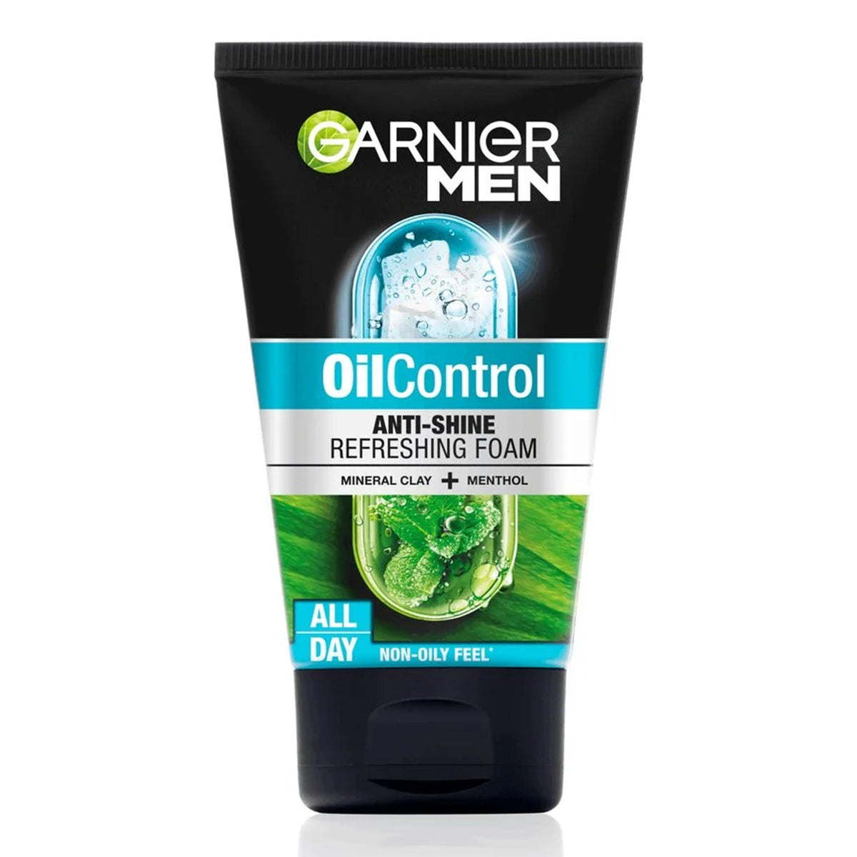 Garnier Men - Oil Control Anti-Shine Refreshing Foam With Mineral Clay + Menthol - 100ml [Indonesia]