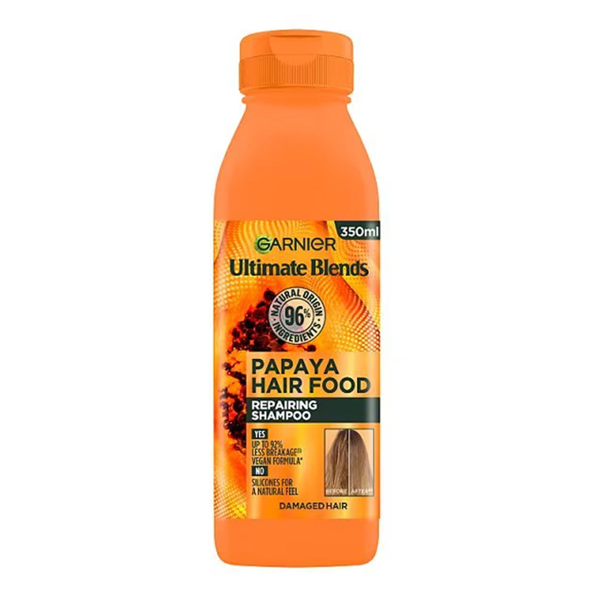 Garnier - Ultimate Blends Repairing Papaya Hair Food Shampoo For Damages Hair - 350ml [Italy]
