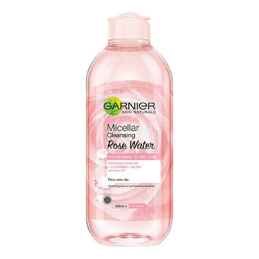 Garnier - Skin Naturals Rose Water Micellar Cleansing Water For Normal To Dry Skin - 400ml [Indonesia]