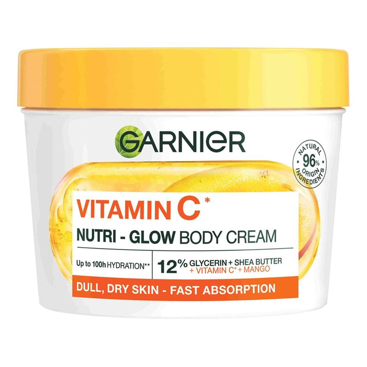 Garnier - Vitamin C Nutri-Glow Body Cream For Dull, Dry Skin - 380ml [Germany]